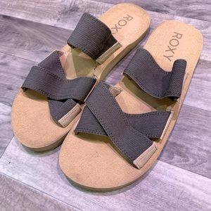 Sage green sandals